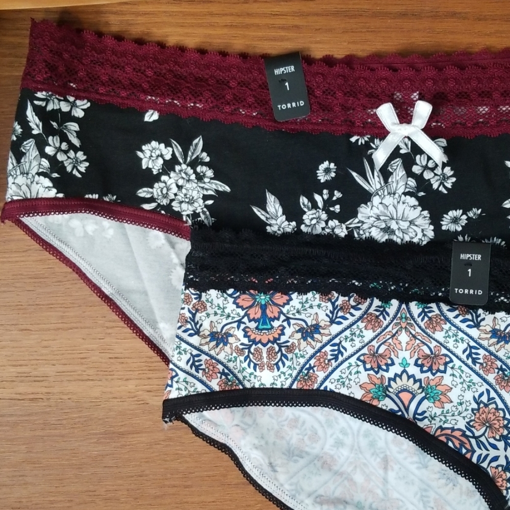 NWT 2pc Torrid hipster panties